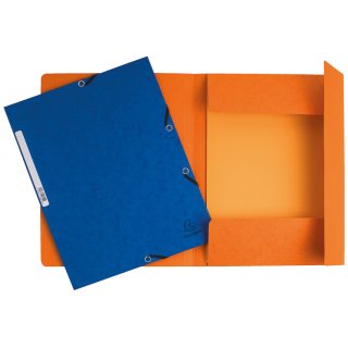 EXACOMPTA Sammelmappe aus Karton 355 g/qm farbig sortiert (Preis pro Stück)