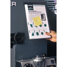 tarifold tview Magnet Sichttafel DIN A4 schwarz (Preis...