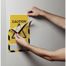 DURABLE Magnet Rahmen DURAFRAME MAGNETIC SECURITY A4 5...