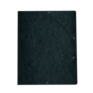 Herlitz Eckspannermappe easyorga DIN A4 schwarz