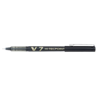 PILOT Tintenroller Hi Tecpoint V7 Strichfarbe: schwarz