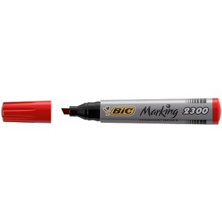 BIC Permanent Marker Marking 2300 Ecolutions rot