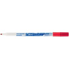 BIC Whiteboard Marker Velleda 1721 Rundspitze rot