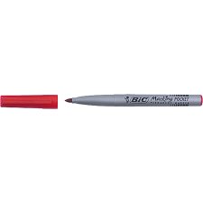 BIC Permanent Marker Marking Fine ECOlutions rot