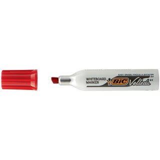 BIC Whiteboard Marker Velleda 1781 Keilspitze rot