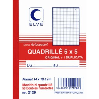 ELVE Notizbuch 297 x 210 mm kariert (5/5)