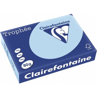 Clairalfa Multifunktionspapier Trophée A4 eisblau 80 g/qm 500 Blatt