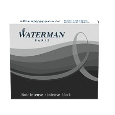 WATERMAN Standard Tintenpatronen schwarz (6 Patronen)