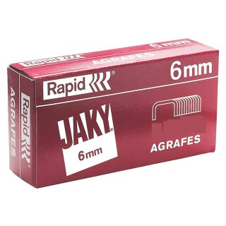 Rapid Heftklammern Jaky 6 verkupfert 5.000 Stück