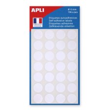 APLI Markierungspunkte Durchmesser: 15 mm rund weiß...