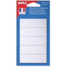 APLI Vielzweck Etiketten 19 x 62 mm weiß 35 Etiketten