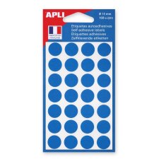 APLI Markierungspunkte Durchmesser: 15 mm rund blau 168...