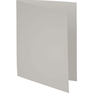 EXACOMPTA Aktendeckel FOREVER 180 DIN A4 grau 100 Aktendeckel