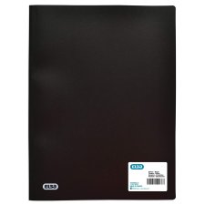ELBA Sichtbuch DIN A4 Standard mit 50 Hüllen schwarz
