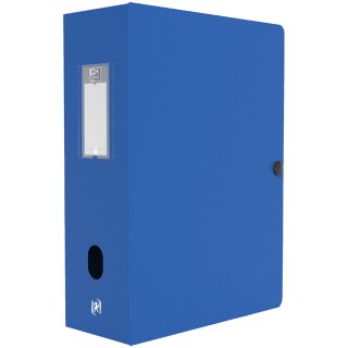 Oxford Sammelbox Memphis Füllhöhe: 60 mm DIN A4 blau