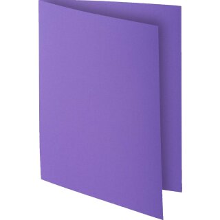 EXACOMPTA Aktendeckel ROCKS DIN A4 80 g/qm violett 100 Aktendeckel