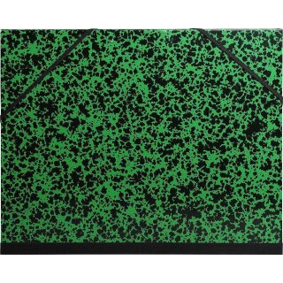 EXACOMPTA Zeichnungsmappe "Annonay" 260 x 330 mm schwarz / grün