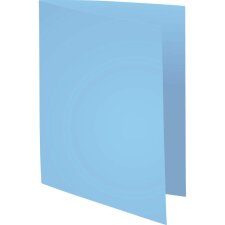 EXACOMPTA Aktendeckel SUPER 250 DIN A4 dunkelblau 100...
