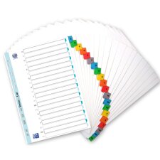 Oxford Mylarkarton Register A-Z ohne...