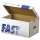 FAST Archiv Klappdeckelbox Standard Container aus Wellpappe (Preis pro Stück)