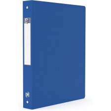 Oxford Ringbuch Memphis 40 mm 4-Ring Reißmechanik blau
