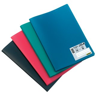 ELBA Sichtbuch "Memphis" mit 10 Hüllen farbig sortiert (Preis pro Stück)