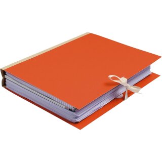 EXACOMPTA Sammelmappe aus Karton 320 g/qm orange 25 Mappen