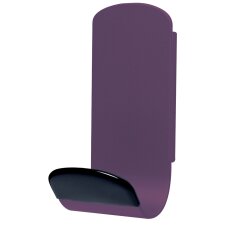 UNiLUX Garderobenhaken "STEELY" magnetisch dunkelgrau
