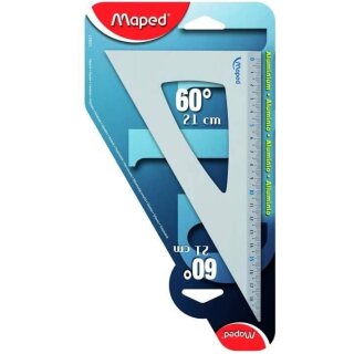 Maped Zeichendreieck 60 Grad aus Aluminium