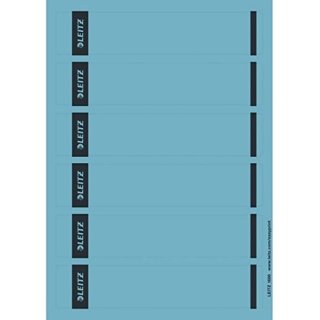 LEITZ Ordnerrücken Etikett 39 x 192 mm kurz schmal blau 150 Stück