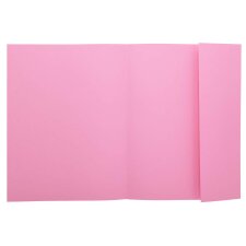 EXACOMPTA Aktendeckel SUPER 250 DIN A4 rosa 50 Aktendeckel