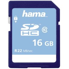 hama Speicherkarte SecureDigital High Capacity Gold 16 GB