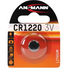 ANSMANN Lithium Knopfzelle "CR1220" 3,0 Volt...