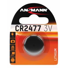 ANSMANN Lithium Knopfzelle CR2477 3 Volt 1er Blister