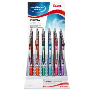 Pentel Liquid Gel Tintenroller Energel BL77 im 36er Display
