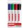 Kores Whiteboard & Flipchart Marker "K Marker" 4er Etui 3,0 mm