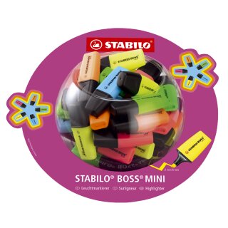 STABILO Textmarker BOSS MINI 50er Display