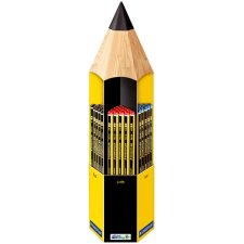 STAEDTLER Bleistift Noris 90er Display in Stiftform
