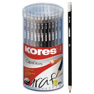 Kores Bleistift "GRAFITOS" Härtegrad: HB dreieckig