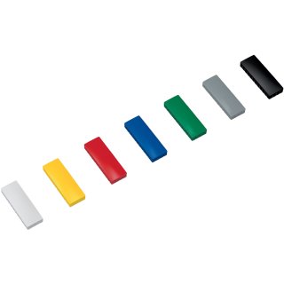 MAUL Haftmagnet MAULsolid Haftkraft: 1,0 kg farbig sortiert 10 Magnete