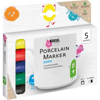 KREUL Porzellanmarker Hobby Line 5er Set