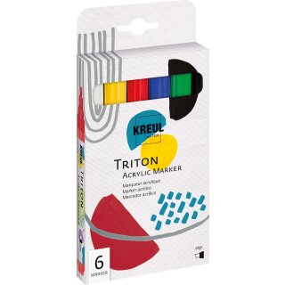 KREUL Acrylmarker SOLO Goya TRITON Acrylic 1.4 6er Set