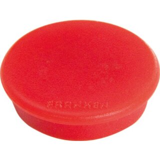 FRANKEN Haftmagnet Haftkraft: 800 g Durchmesser 32 mm rot 10 Magnete