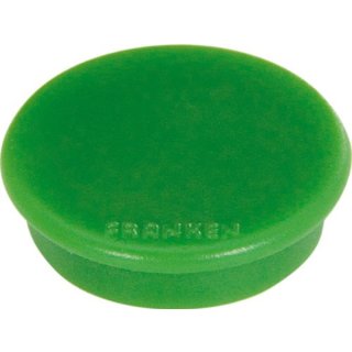 FRANKEN Haftmagnet Haftkraft: 1.500 g Durchmesser 38 mm grün 10 Magnete