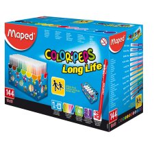 Maped Fasermaler COLORPEPS Long Life 144er Display