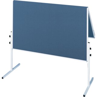 FRANKEN Moderationstafel X tra!Line klappbar Filz grau Speditionsversand