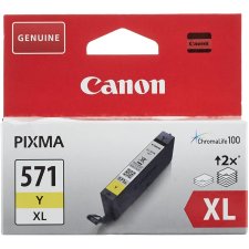 Original Tinte für Canon PIXMA MG5700 CLI-571 gelb HC