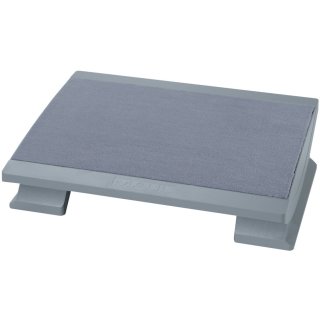 MAUL Fußstütze "Komfortabel" mit Teppichbelag ergonomisch grau