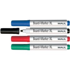 MAUL Whiteboard Marker sortiert 4er Set Größe: XL