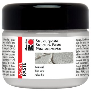 Marabu Acryl Strukturpaste 225 ml feinsand